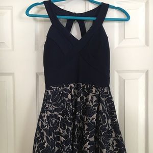 MACY’S BLUE DRESS